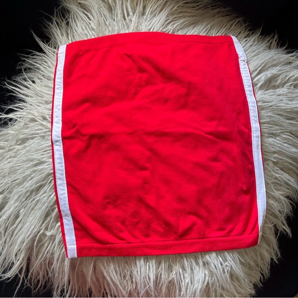 Suzette Collection Vibrant Red tube top